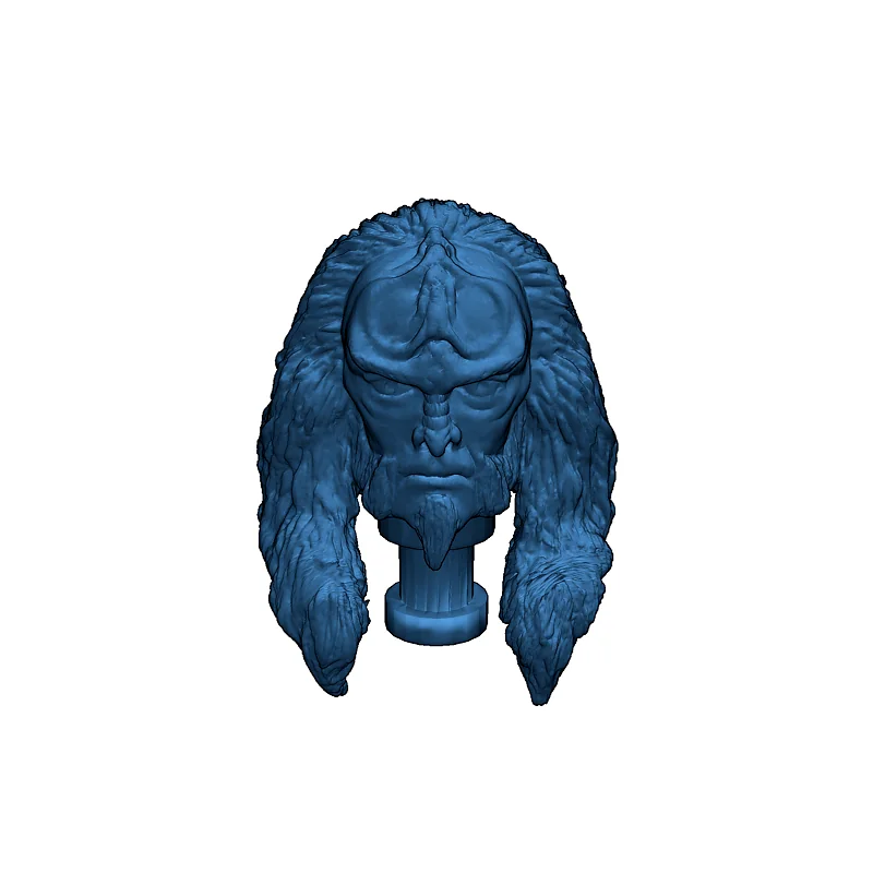 3D модель Голова Говрона - Star Trek TNG - фото 7