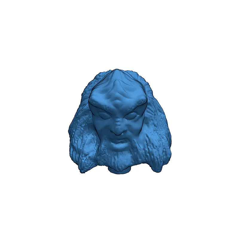 3D модель Голова Говрона - Star Trek TNG - фото 11