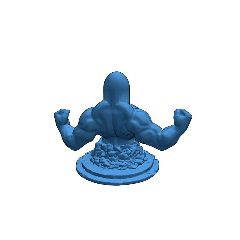 3D модель Модель Buff Diglett для 3D-печати - фото 3