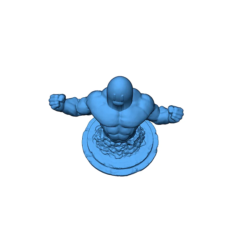 3D модель Модель Buff Diglett для 3D-печати - фото 2