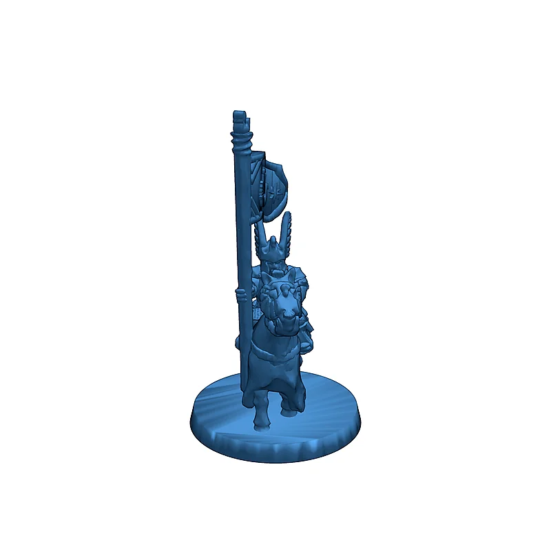 3D модель Командир Лебединых Рыцарей 10мм - фото 7