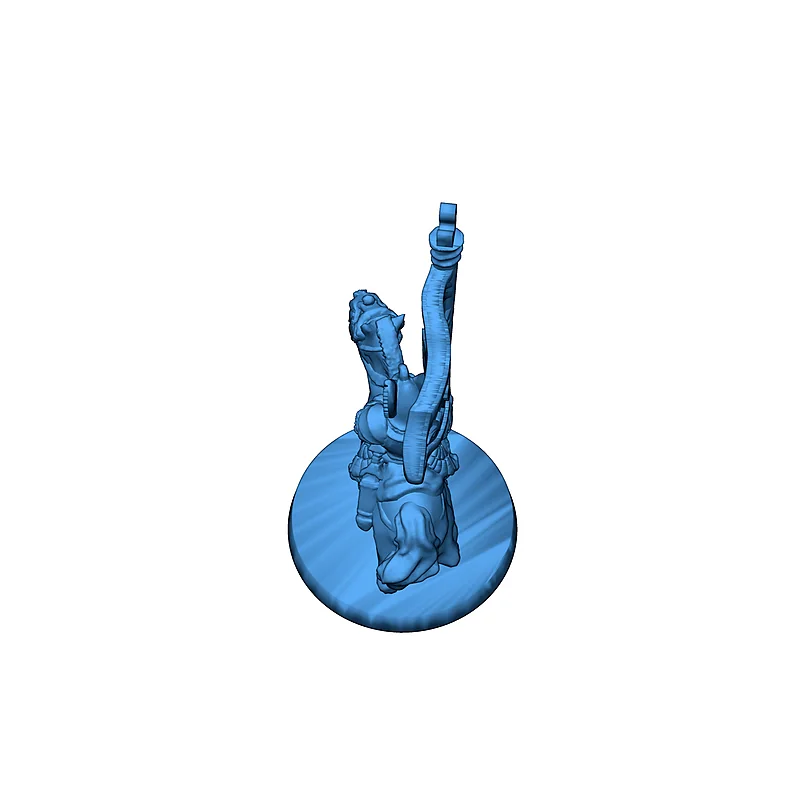 3D модель Командир Лебединых Рыцарей 10мм - фото 6