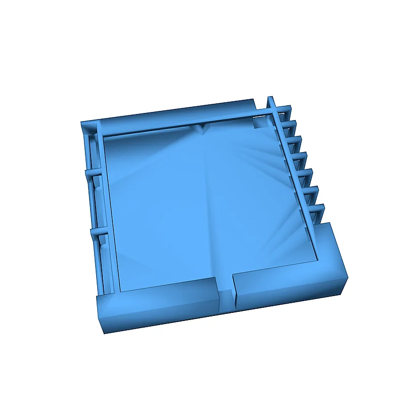 3D модель Игровая площадка для котов с мраморными шарами - фото 4