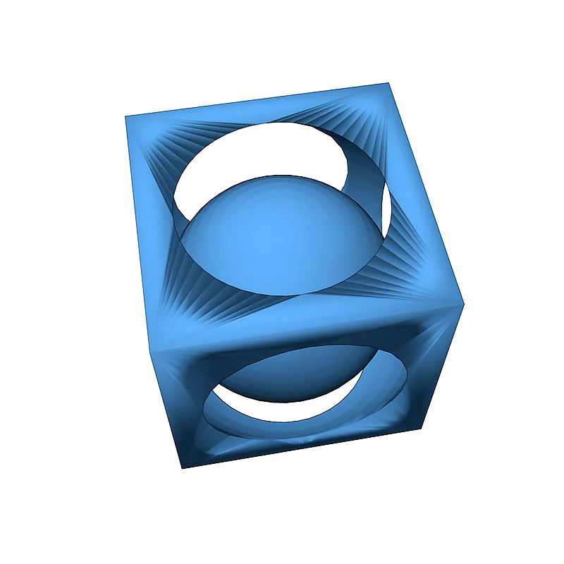 3D модель Кубик для снятия стресса - фото 2