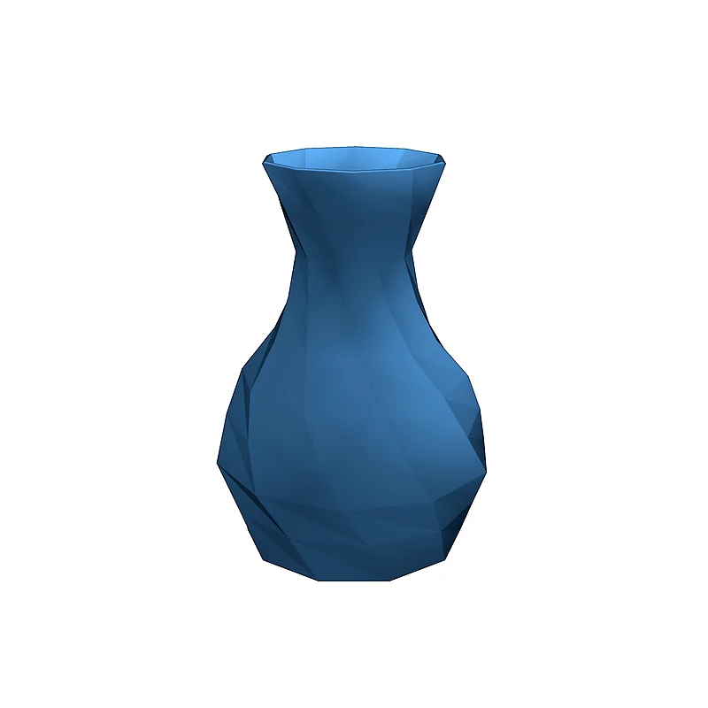 3D модель Low Poly Изогнутый Вазон - фото 3