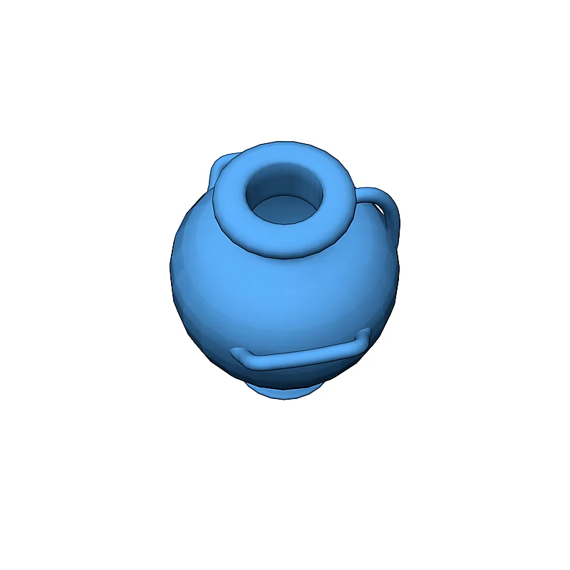 3D модель Модель 1-12: Греческая керамика для кукол - фото 20