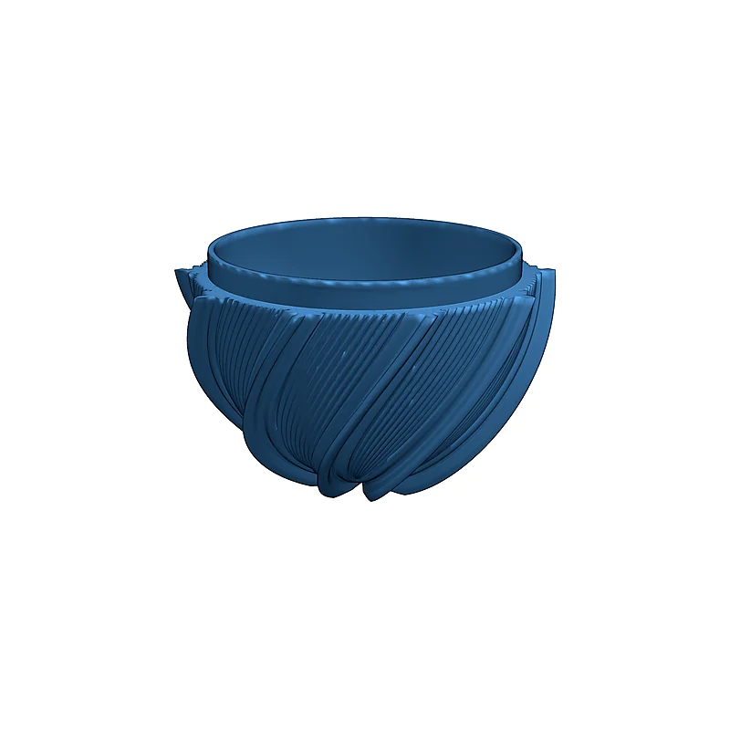 3D модель Закрытое спиральное пасхальное яйцо 2026 - фото 8