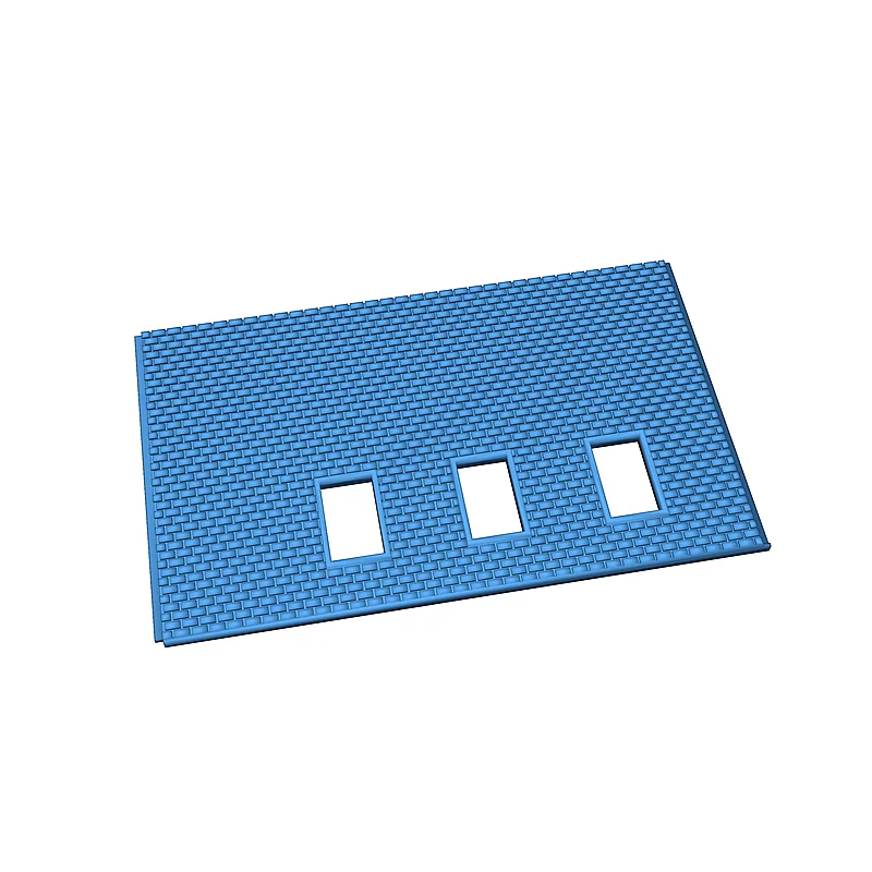 3D модель Модель кирпичного склада/магазина - фото 30