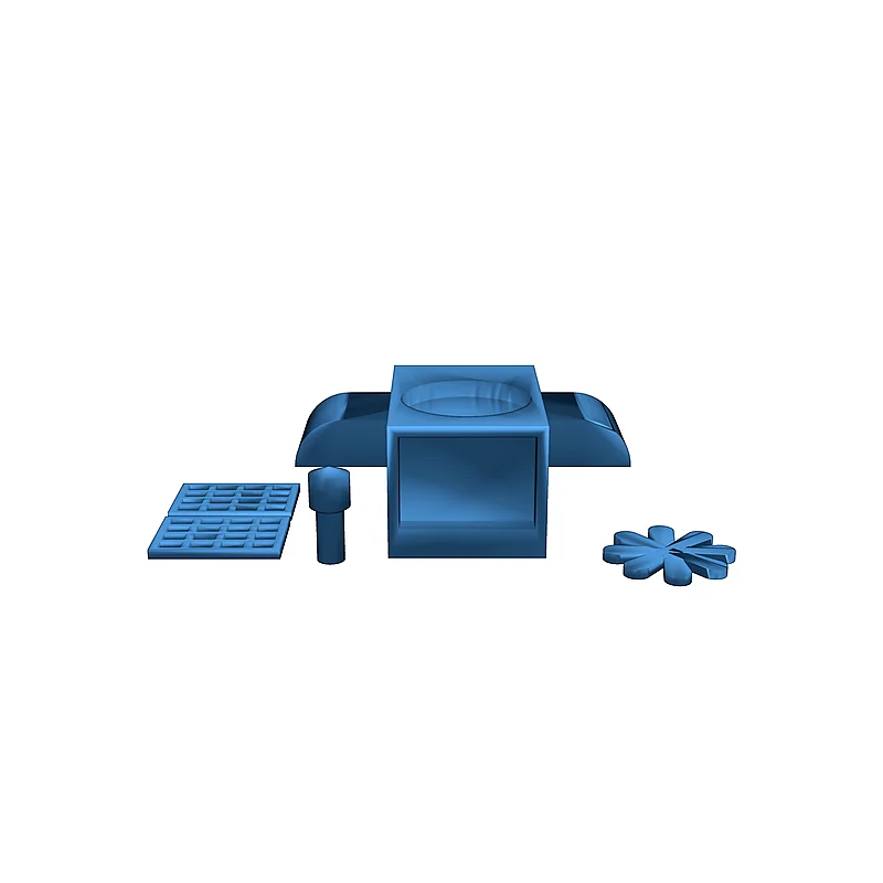 3D модель Модель кирпичного склада/магазина - фото 39