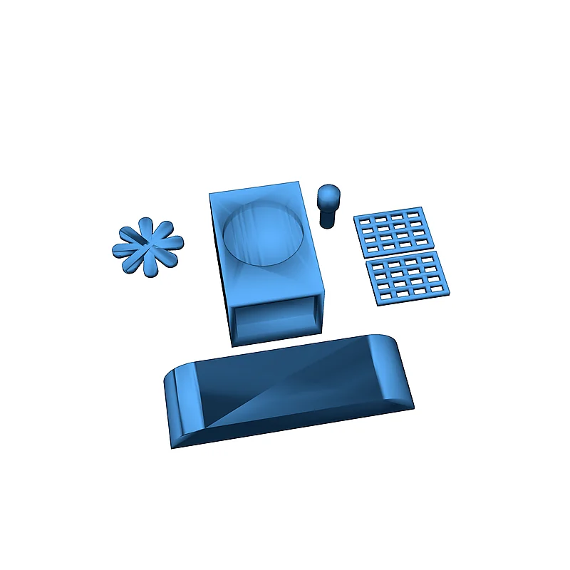 3D модель Модель кирпичного склада/магазина - фото 38