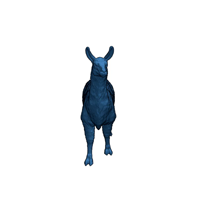 3D модель 3D-модель Ламы - фото 12