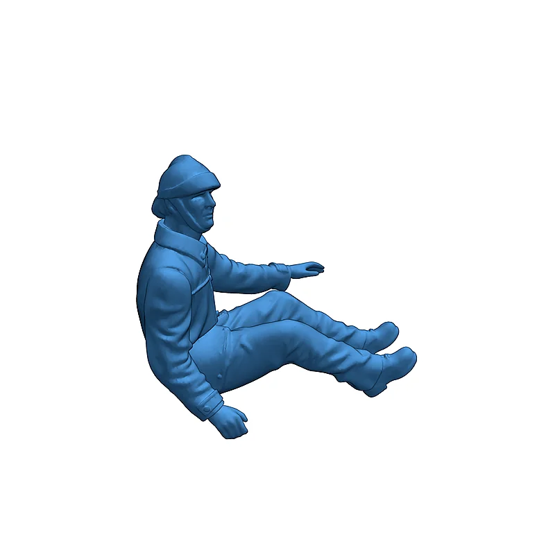 3D модель Французский экипаж Второй мировой войны - фото 26