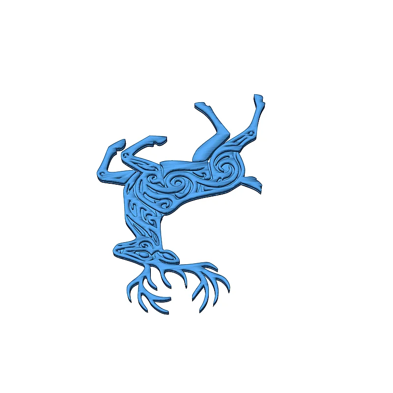 3D модель 3D модель оленя для печати - фото 8