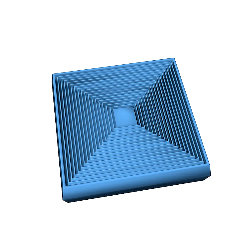 3D модель Fidget Model: Square Stress Relievers - фото 8