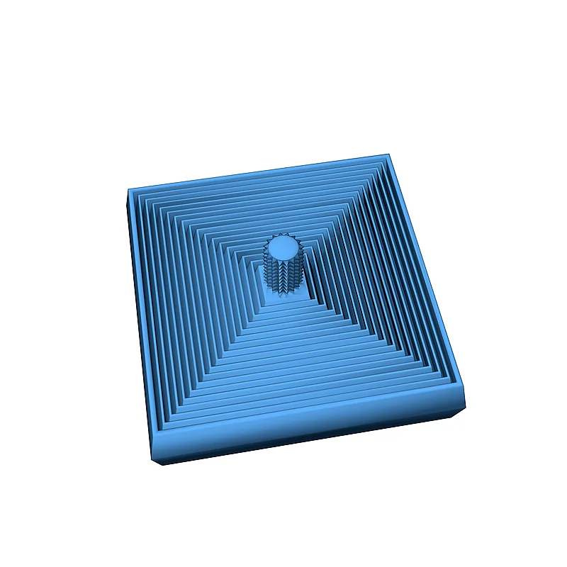 3D модель Fidget Model: Square Stress Relievers - фото 4