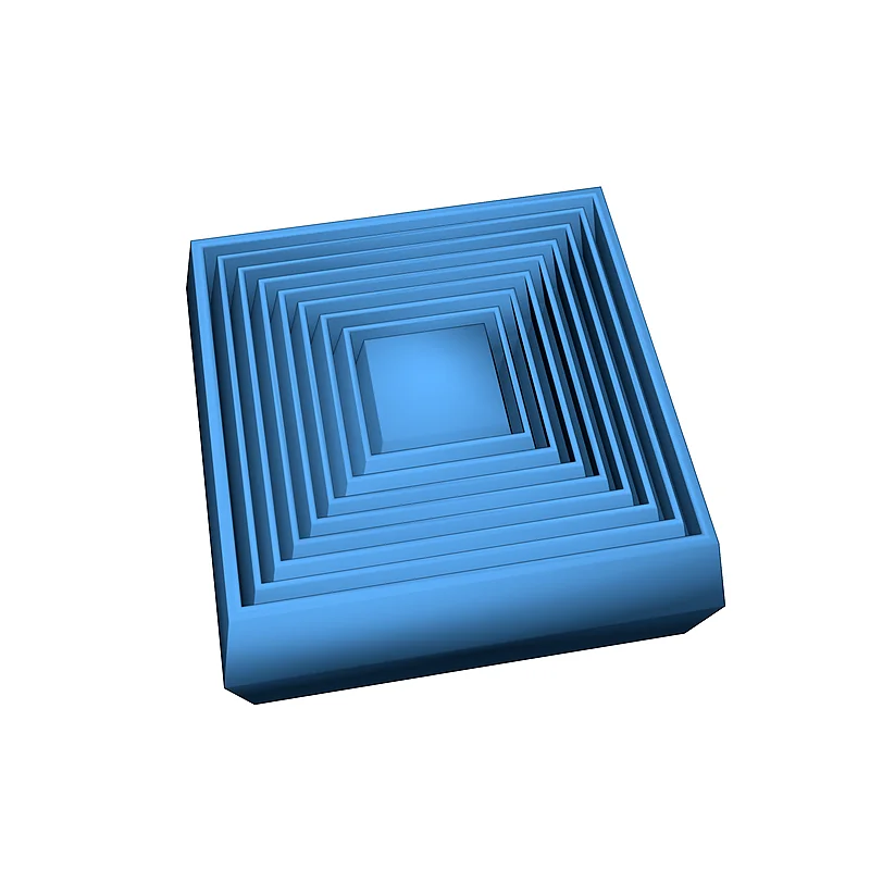 3D модель Fidget Model: Square Stress Relievers - фото 6
