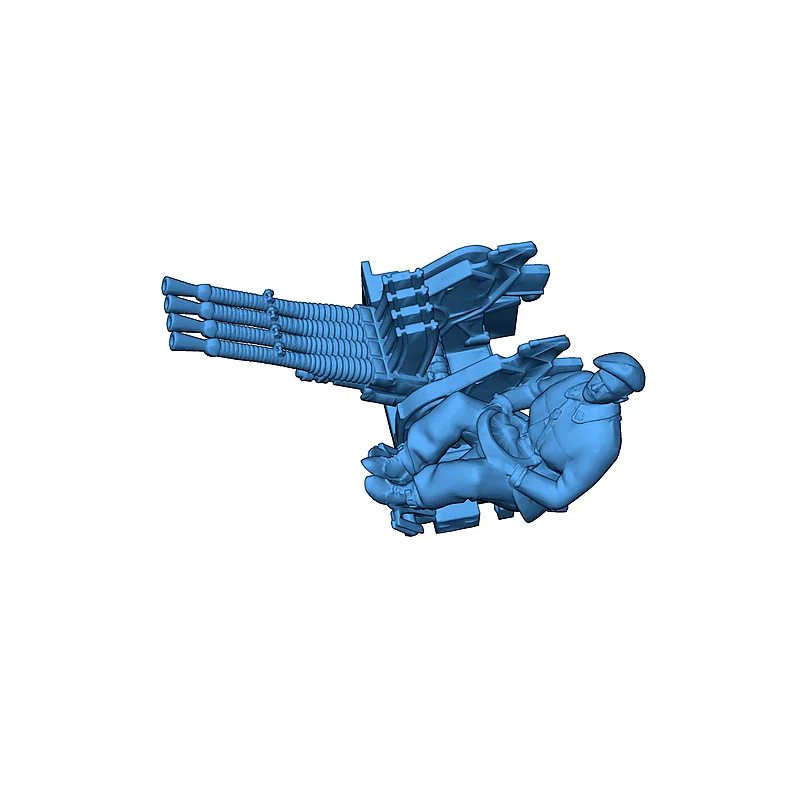 3D модель Модель P.7.T AA - САУ ПВО Citroen - фото 6