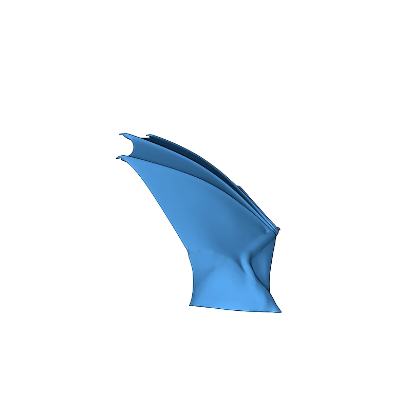 3D модель Дракон в позе с основанием - фото 20