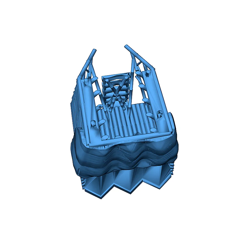 3D модель Модель осадной башни Мордора для MESBG - фото 7
