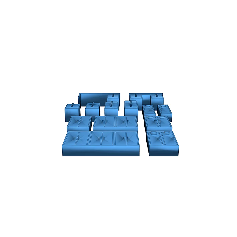 3D модель Модель мастерской - Werkstattmoebel - фото 4