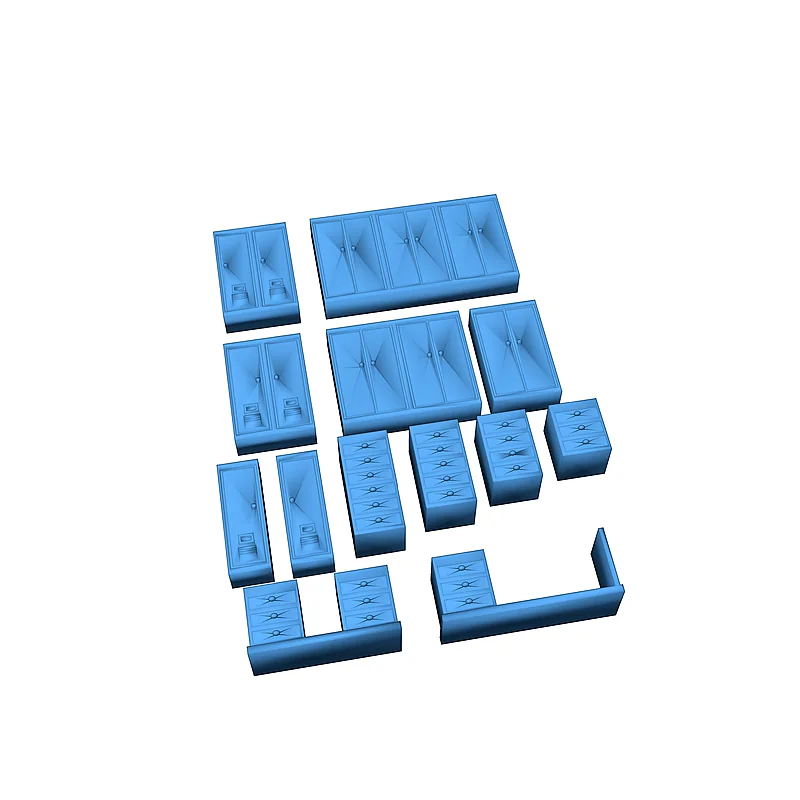 3D модель Модель мастерской - Werkstattmoebel - фото 3