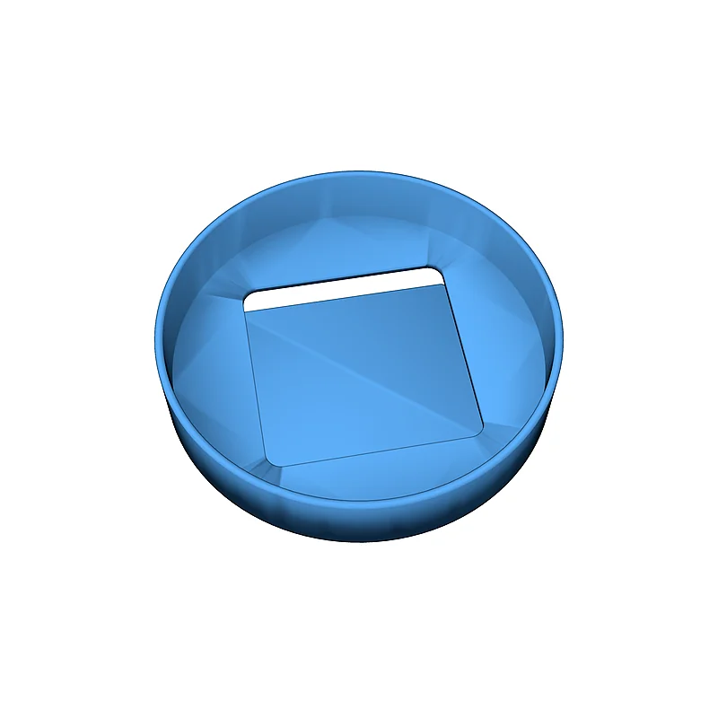 3D модель Крышка для трубы с односторонней вентиляцией (70 мм) - фото 3