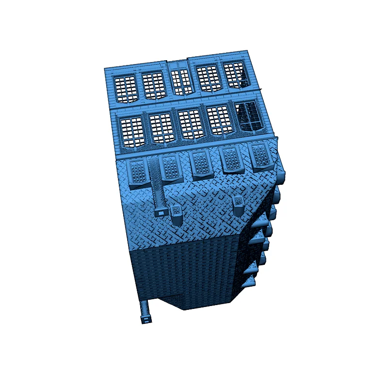 3D модель Модель жилого и коммерческого здания - Дом Моних 1663 года - фото 18