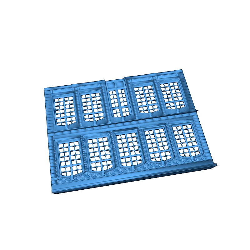 3D модель Модель жилого и коммерческого здания - Дом Моних 1663 года - фото 44