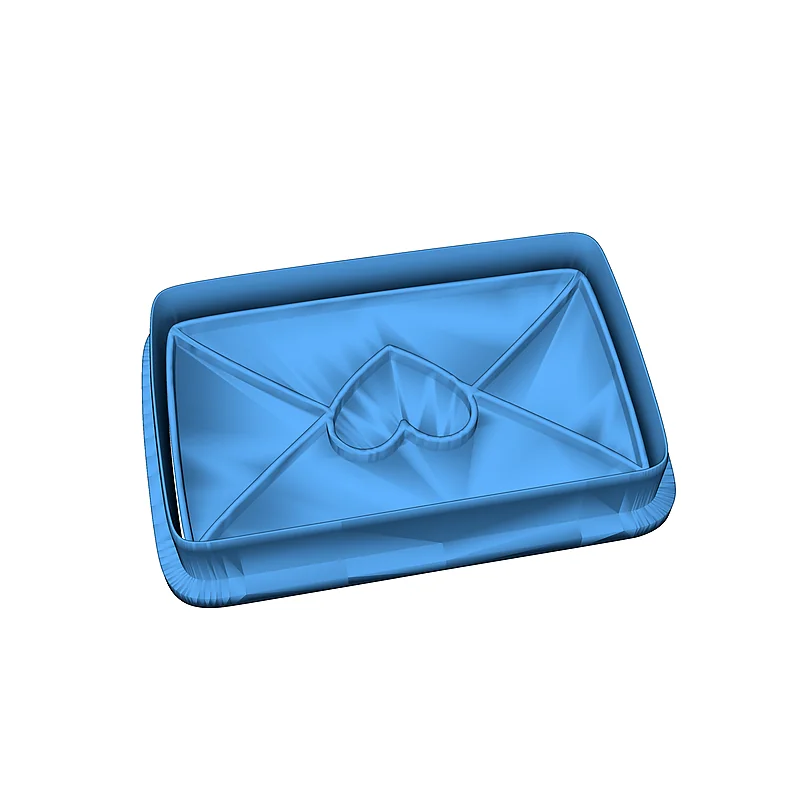 3D модель Набор вырубок для печенья на День Святого Валентина - фото 4