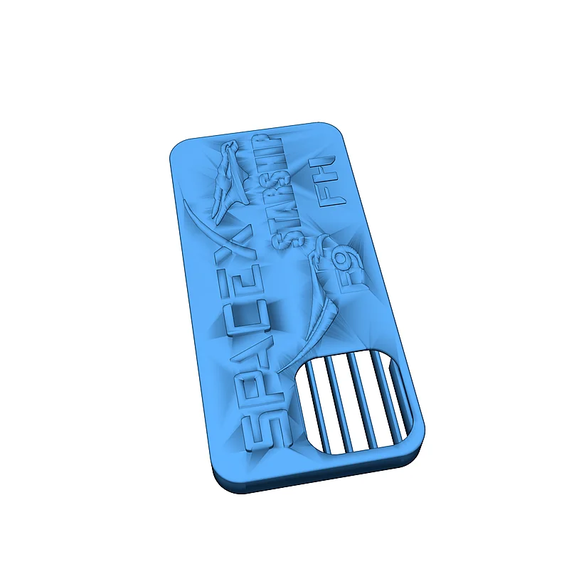 3D модель Чехол для iPhone 16 ProMax SpaceX с F9, FH, Dragon и Starship - фото 7