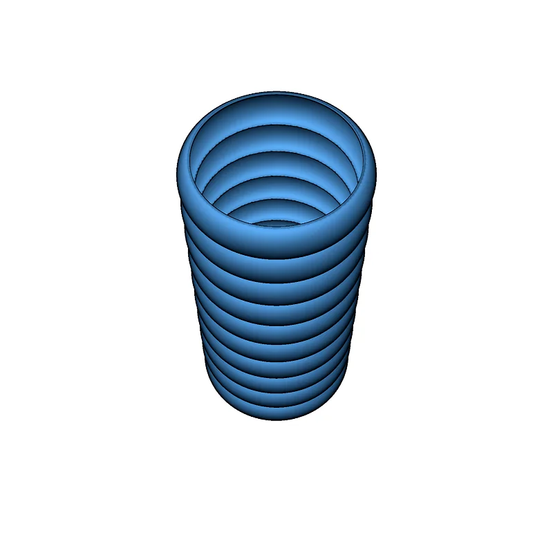 3D модель LED Настольная Лампа (ESP32 + WLED + Звук) - фото 14