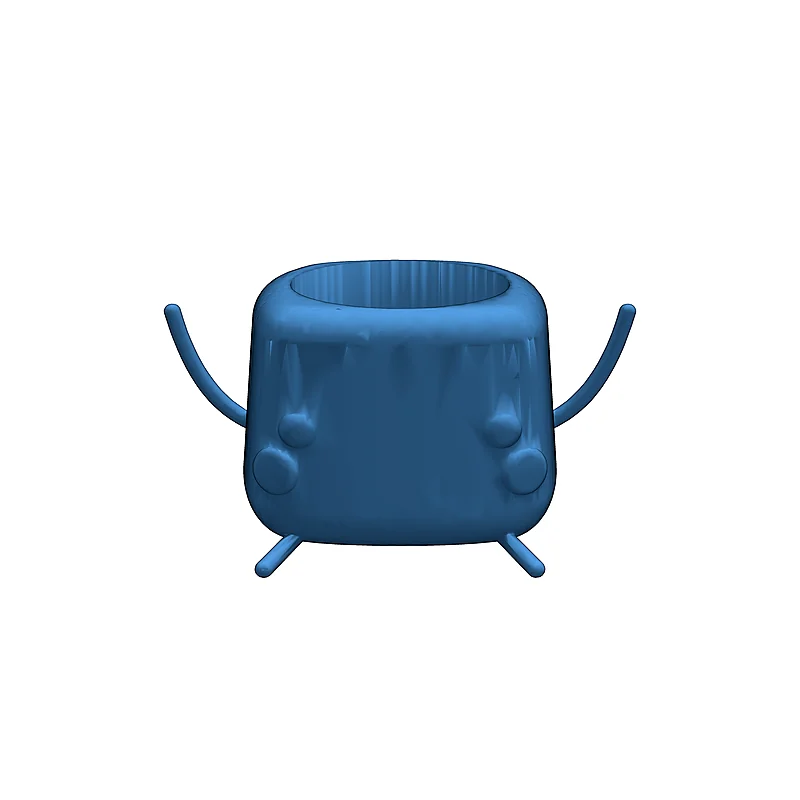 3D модель Кашпо Jumino с дренажом - фото 3