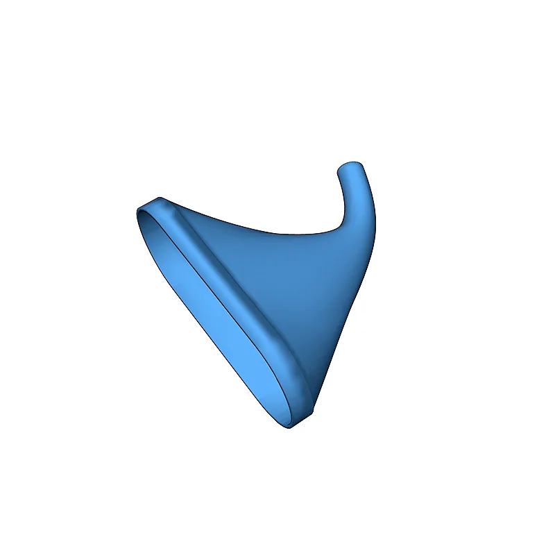 3D модель Маслянный воронка для эндуро мотоцикла - фото 5