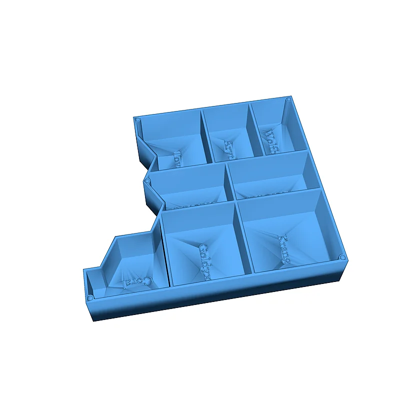 3D модель Органайзер для Mage Knight с Драконом Апокалипсиса - фото 57