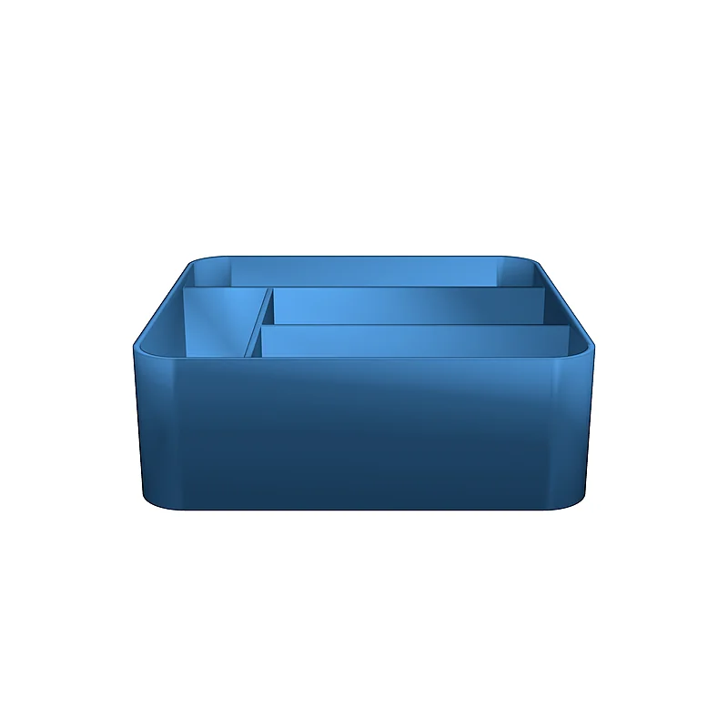 3D модель Современный органайзер для стола с ребристой текстурой - фото 10