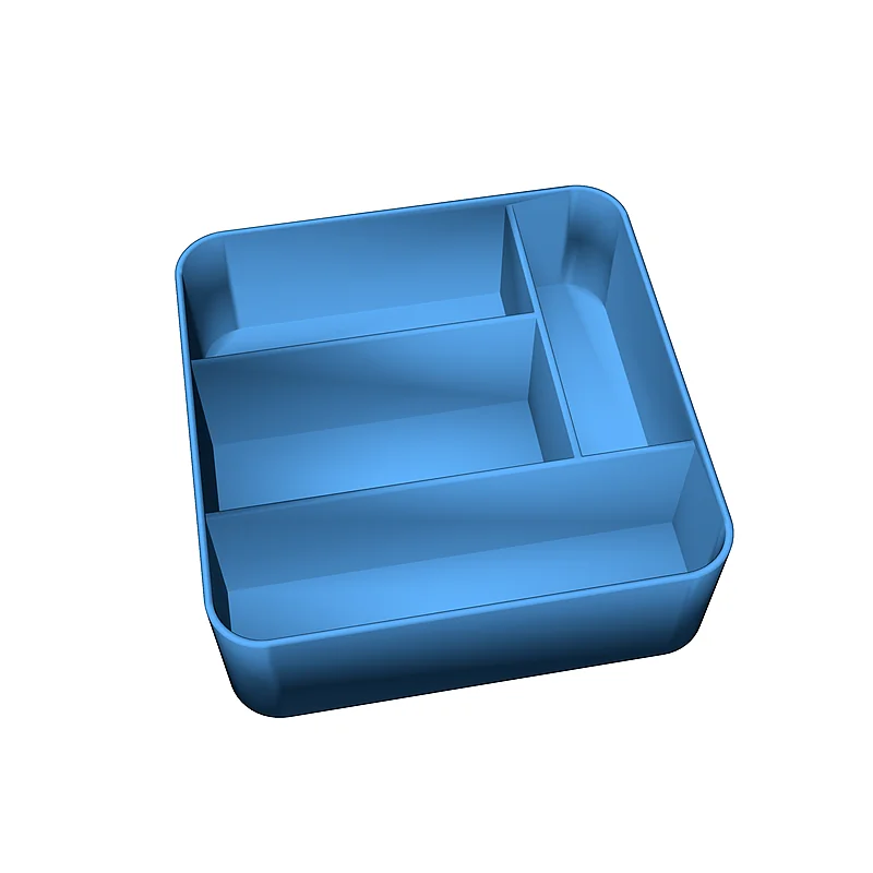 3D модель Современный органайзер для стола с ребристой текстурой - фото 9