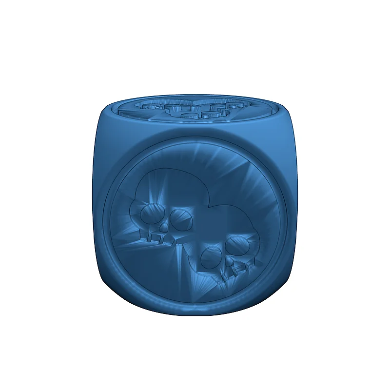 3D модель Кубики критической неудачи/удачи - фото 4