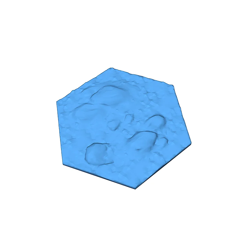 3D модель Плитки Gloomhaven MagHex с камнями - фото 8