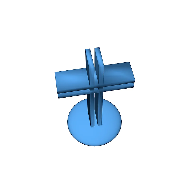 3D модель Модель: Крест Иисуса Христа - фото 2