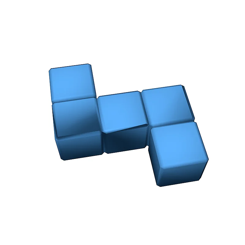 3D модель 3D Пентомино: Готовый набор для геометрических головоломок - фото 19