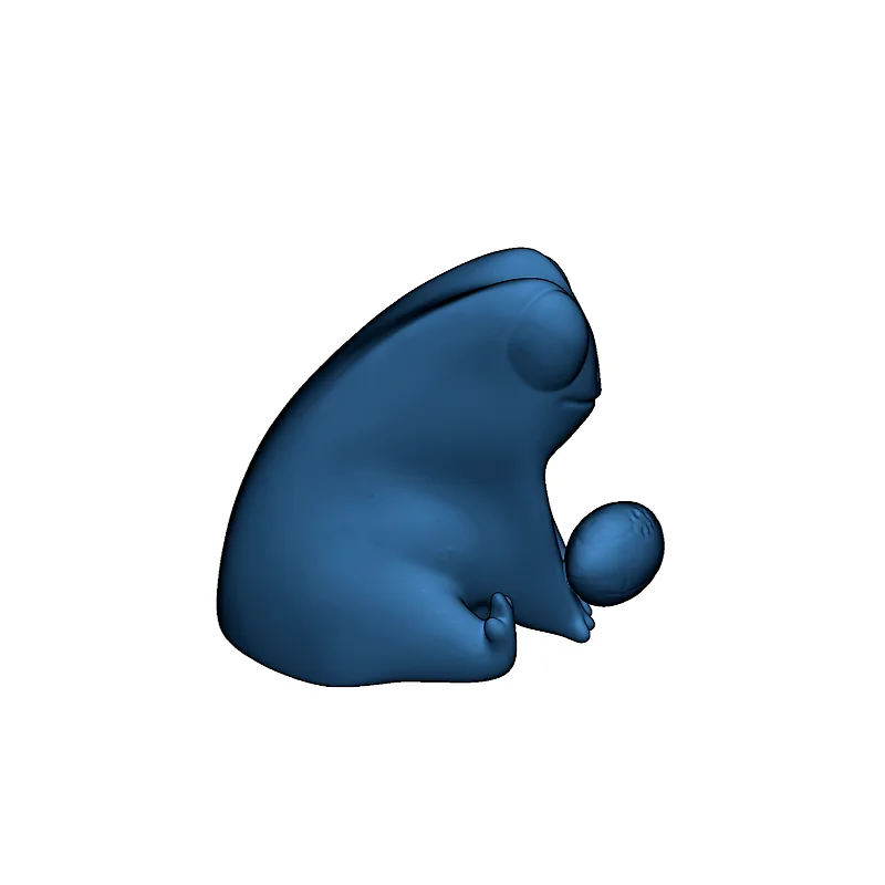 3D модель Фред Лягушка в образе Дрейка Мэя (рабочая модель) - фото 5