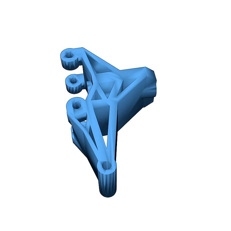 3D модель Крепление для тележки каяка - фото 3