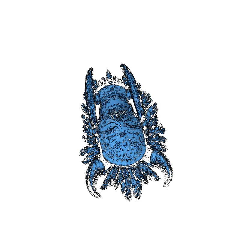 3D модель Ацтекская маска для декора - фото 2