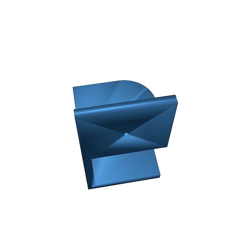 3D модель Складная угловая полка - фото 2