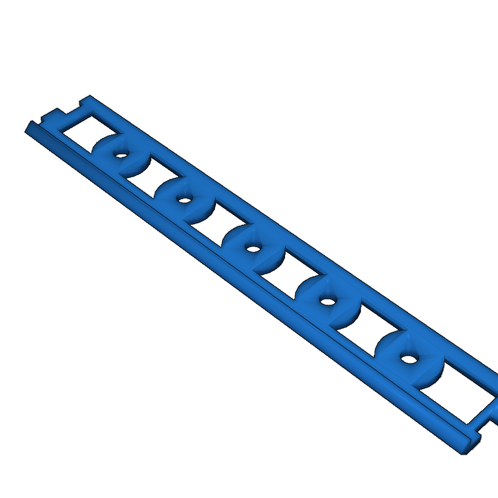 Печатная модель рельсов и колес для 3D-принтеров