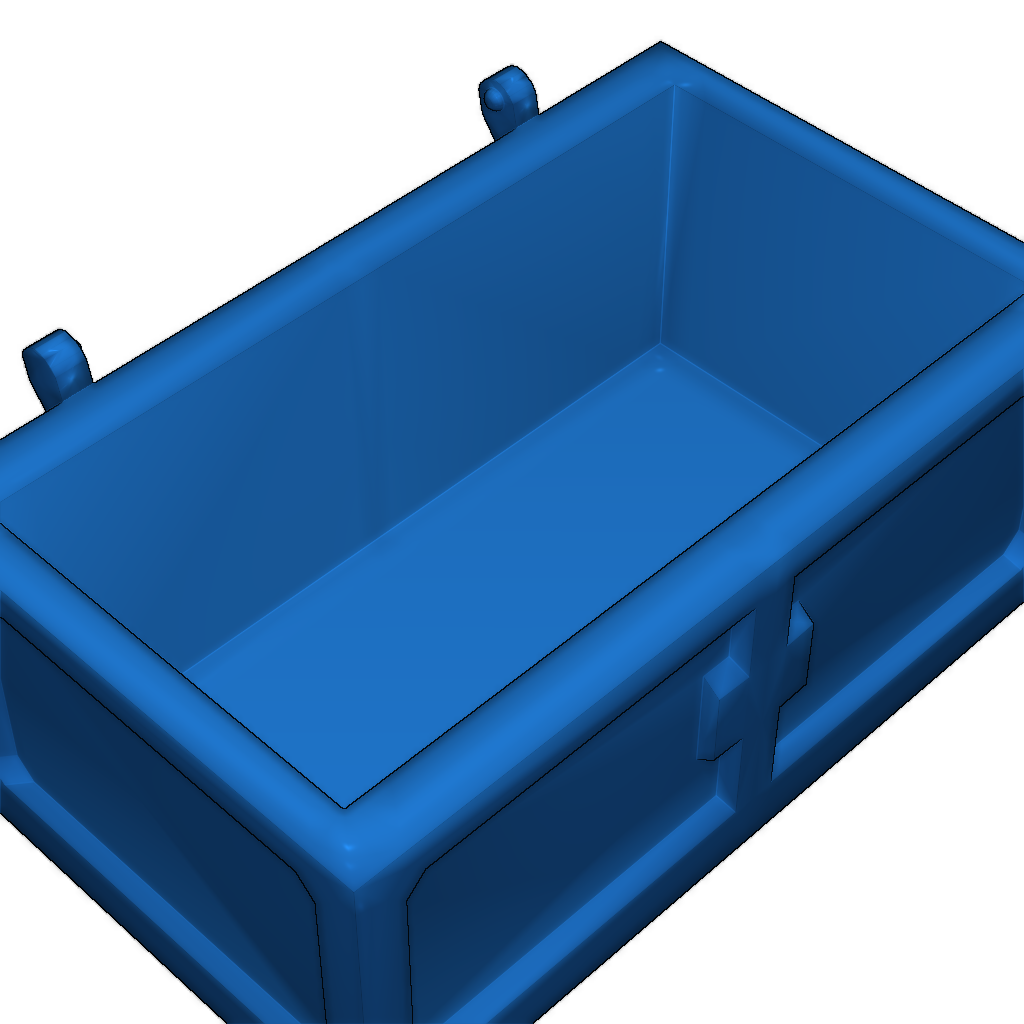 Маленький сундук с петлей