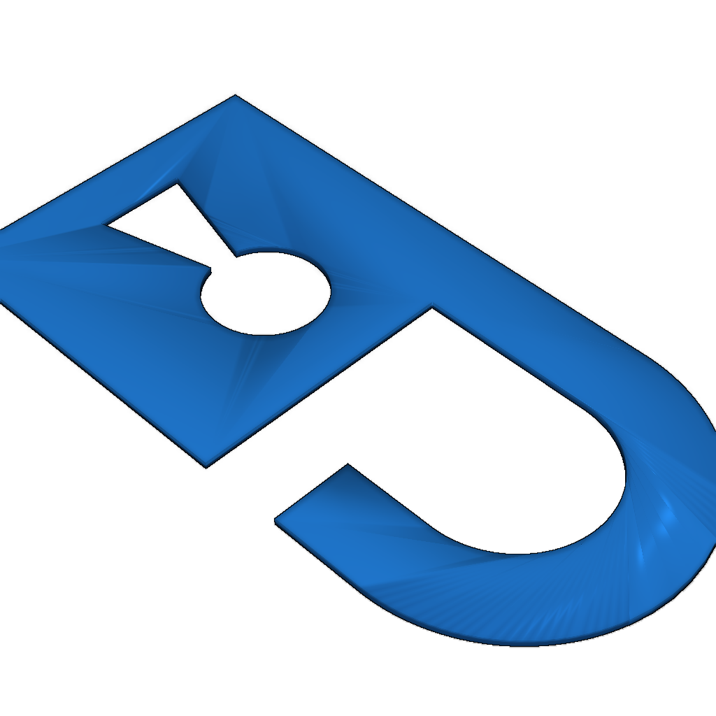 Закладка в форме открытого замка