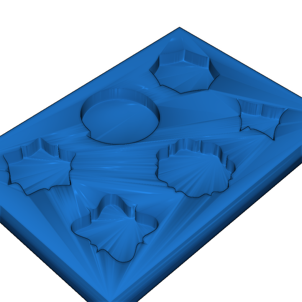 Параметрический генератор открытых форм для OpenSCAD