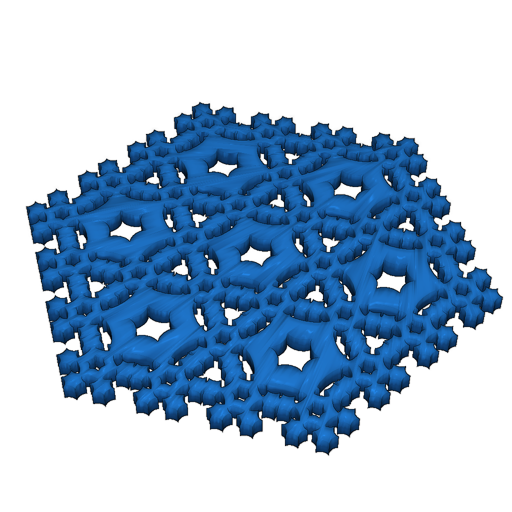 Рекурсивные снежинки