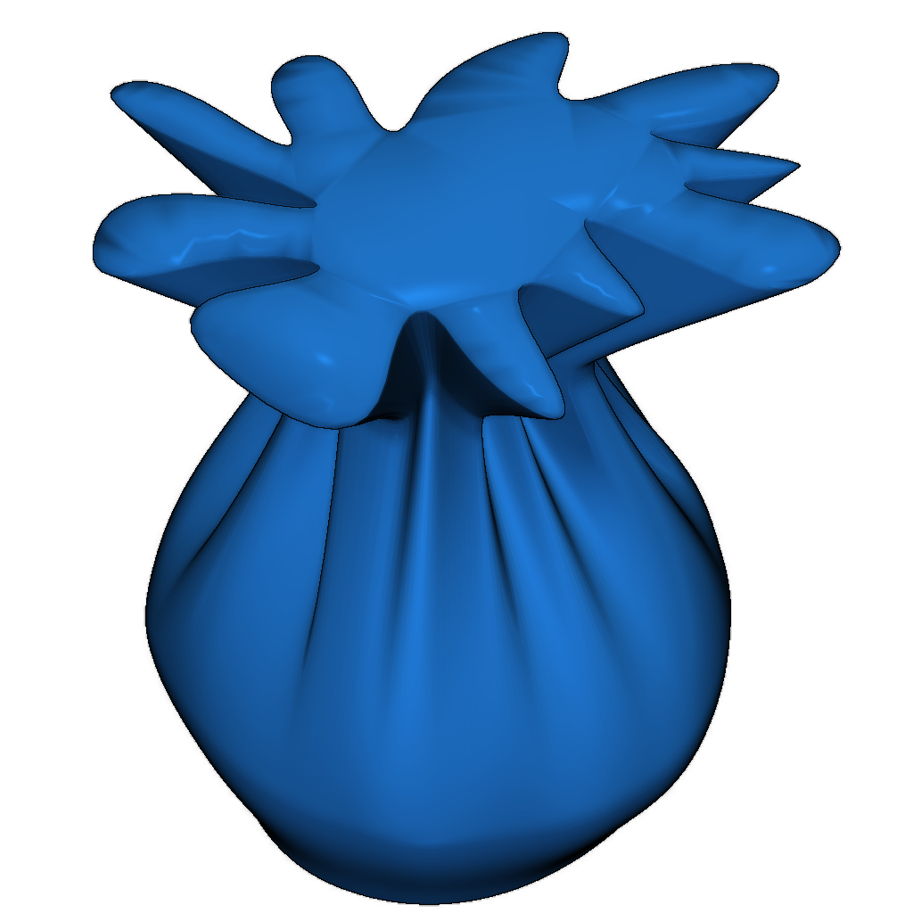 Модель мешка Gunny